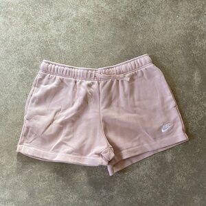 Nike Women's Light Pink Athletic Shorts